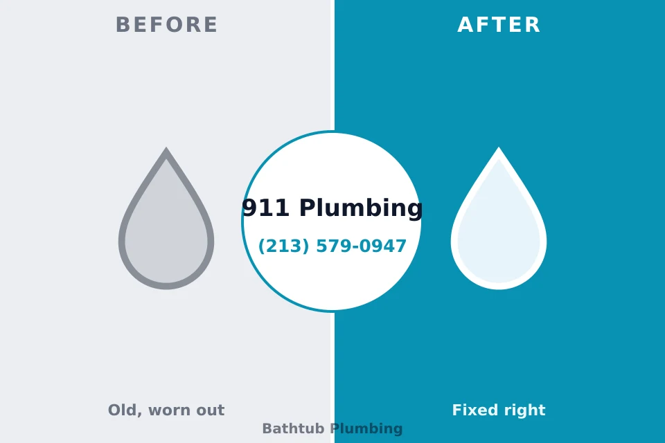 Before and after: plumbing company Carrollton, GA